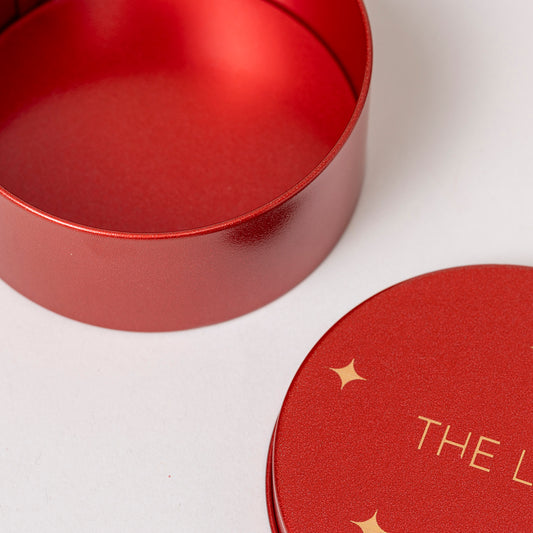 Festive V1, Round Tin Box