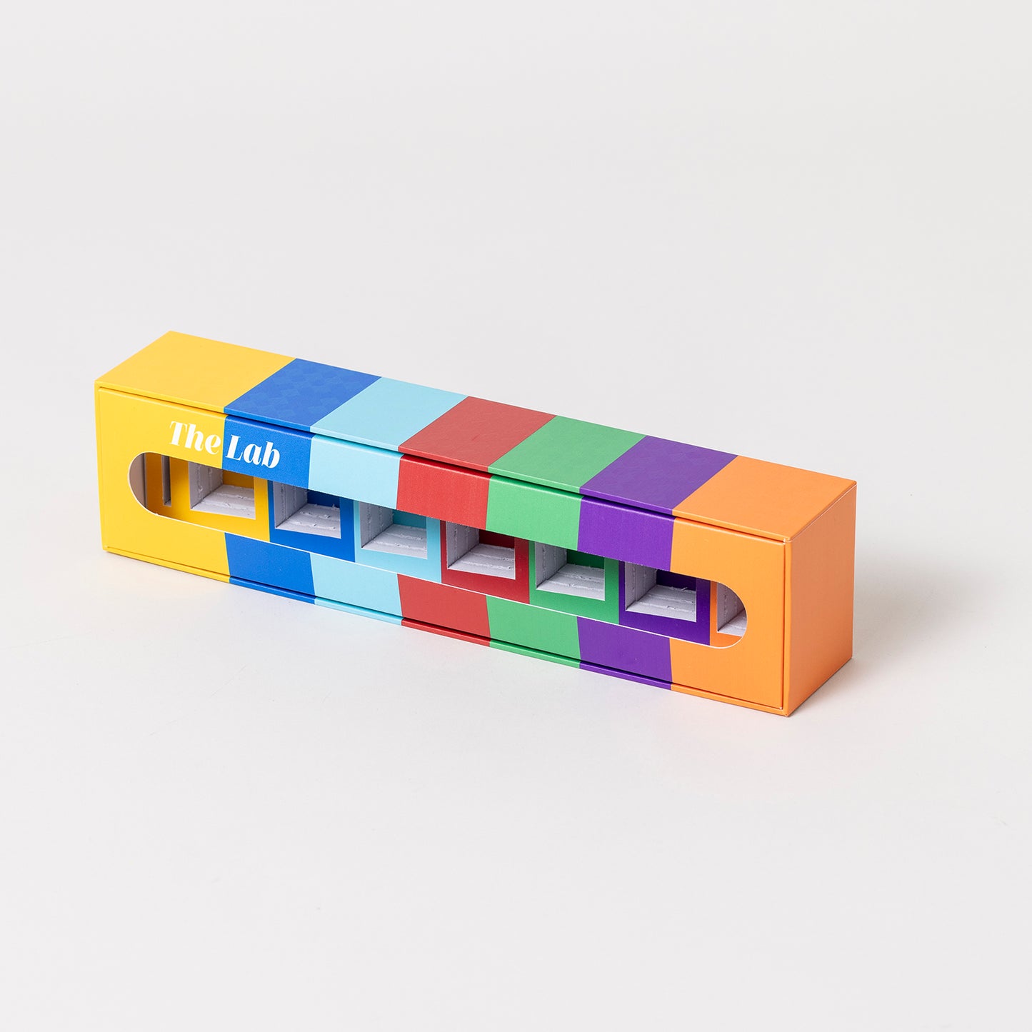 Hue V1, Color Full Candles Box with Slit Window